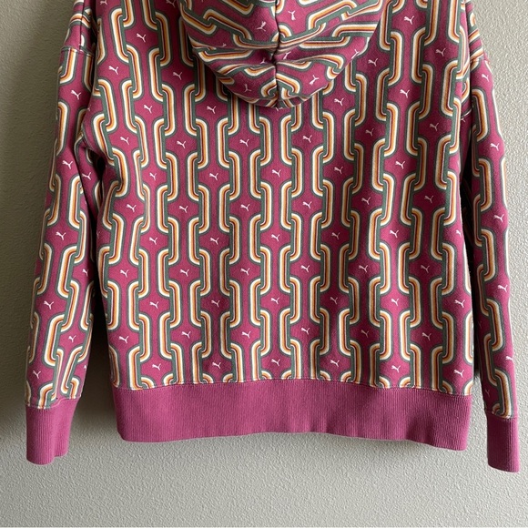 PUMA Classics 70s Psychedelic Hoodie- Medium - Picture 7 of 10